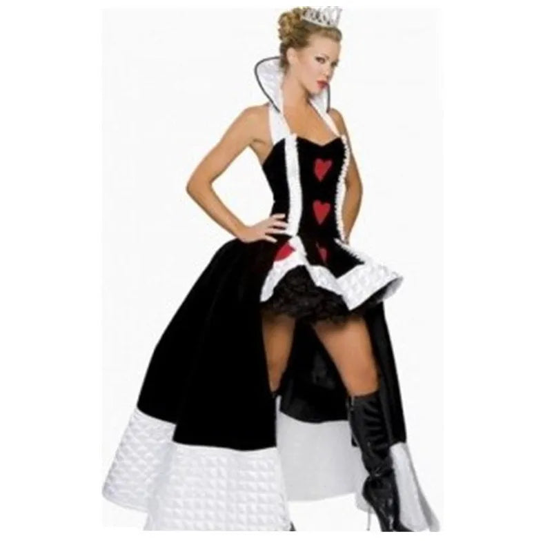 Costume da outfit della regina principessa per il cosplay di Halloween