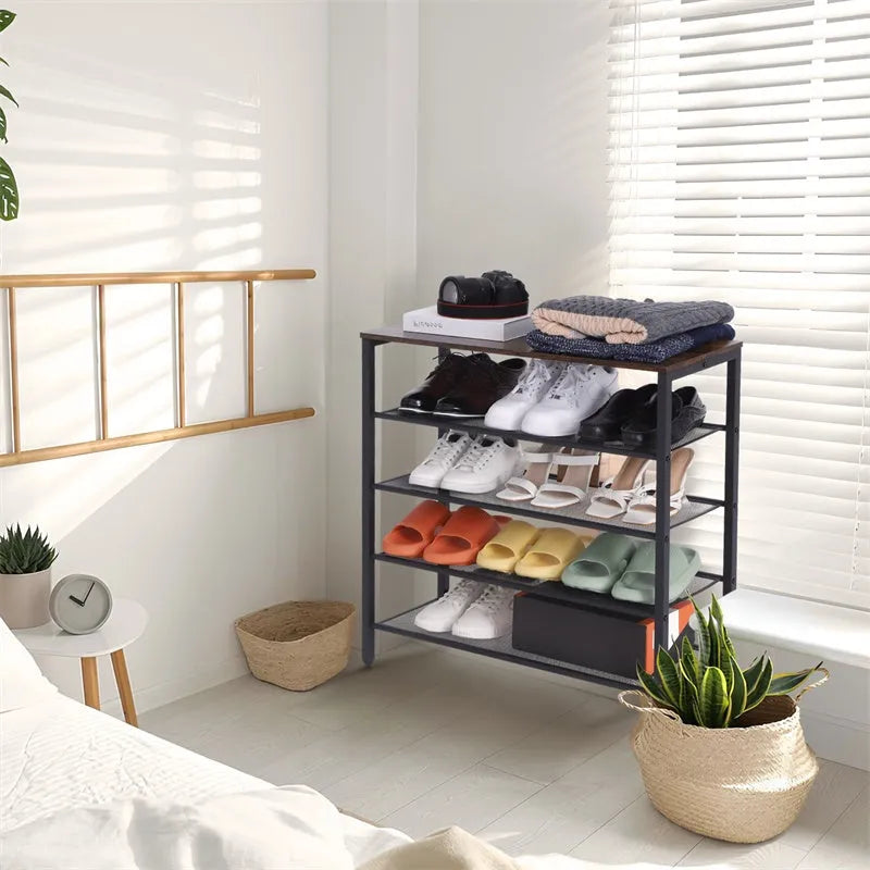 4-tier Shoe rack for entryway