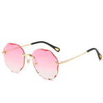 Trendy Fashion Metal Handle Unisex Sunglasses