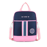 Primary School Children Burden-relieving Trolley Backpack Lunch Box Bag for Kids