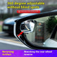 360 Degree High-definition Wide-angle Suction Cup Car Small Circular Rearview Mirror - EX-STOCK CANADA