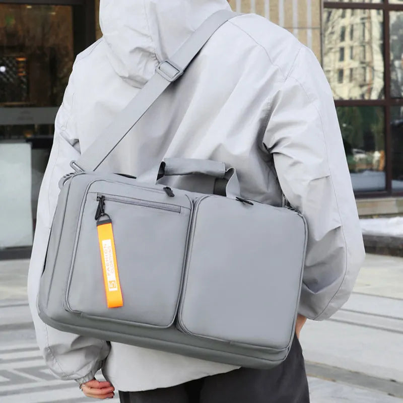 Multifunctional Backpack Large Capacity Business Laptop Bag Leisure Travel Commuter Schoolbag Portable Shoulder Bag