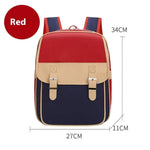 Waterproof British Style Kindergarten Bookbag School Backpack for Kids for Boy and Girl