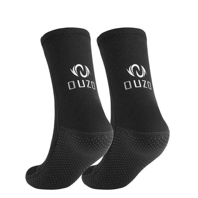 3mm Diving Cold-proof Warm Wear-resistant Non-slip Swimming Snorkeling Surfing Beach Socks - EX-STOCK CANADA