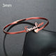 Customized Name Bracelet Personalized Custom Bangles Stainless Steel Jewelry - EX-STOCK CANADA