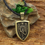 Saint Michael Archangel Pendant Necklace for men