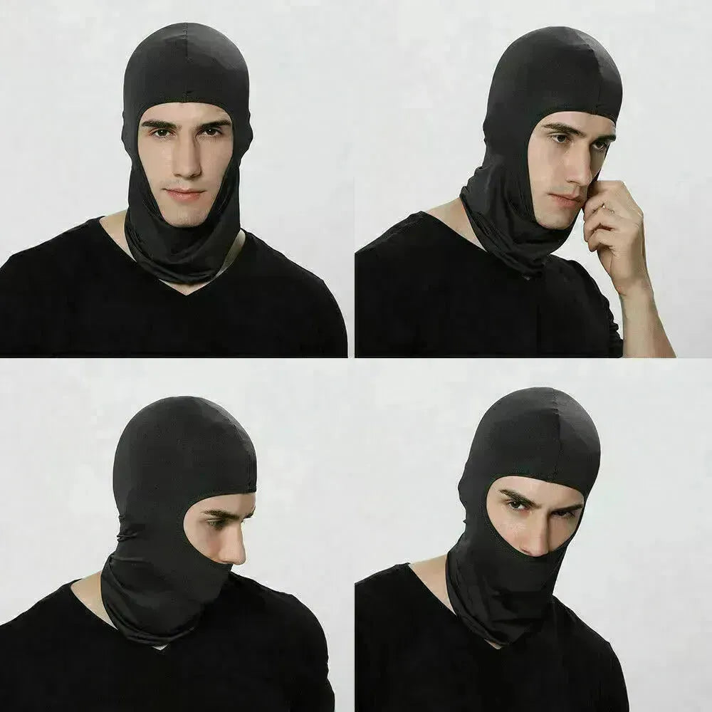 3 paquete Balaclava Balaclava Fina Marca de cara completa Motocicleta Ligera Ski