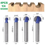 Shank Core Router Bit Professional Round Bottter Round Botter