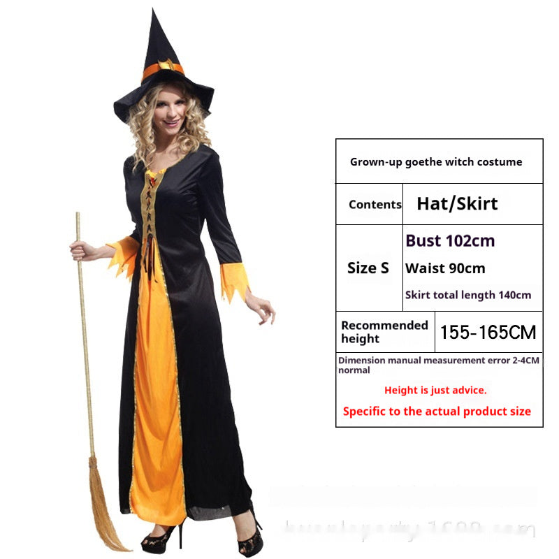 Buy Women Halloween Witch Vampire Dress Party costume 2024