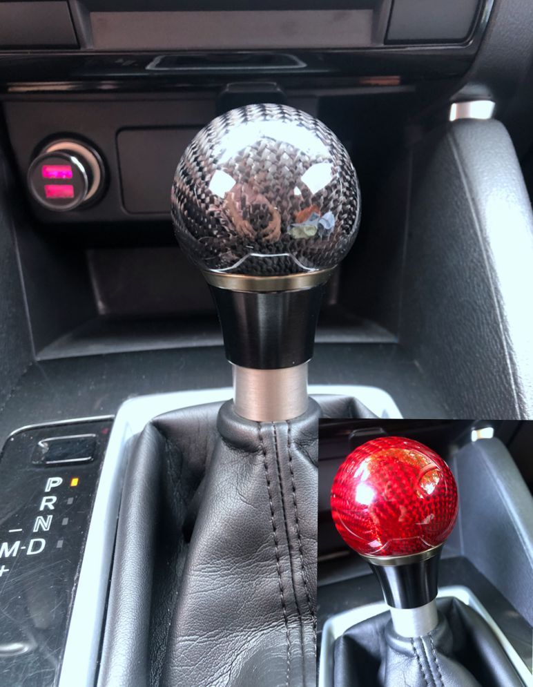 Mazda onxeira ATZ automatic transmission carbon fiber shift head CX5 shift head handball wave stick gear handle