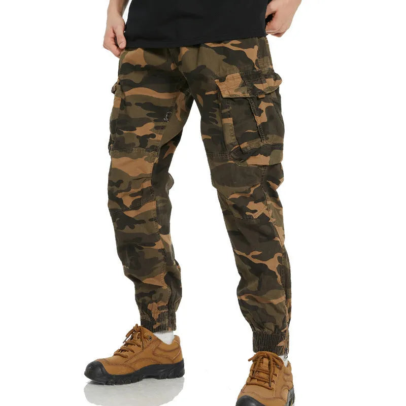 European And American Style Men's Workwear Camouflage Cargo Pants