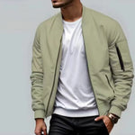 Men's Casual Baseball Varsity Jacket Spring And Autumn