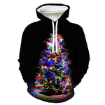 Men's And Women's Fashion Casual Christmas Printed Sports Off Sweater