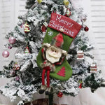 2024 Año Nuevo Xmas Big Setings Decoraciones Navidad 3D Plush Big Big Christmas Árbol de navidad Suministros de decoración de decoración