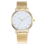 Simple ladies quartz watch