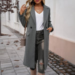 Winter Classy Lapel Trench Coat for women