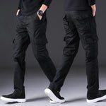 Overalls Men's Outdoor Casual Trousers Pure Cotton Straight Loose Multi-pocket Cargo Pant