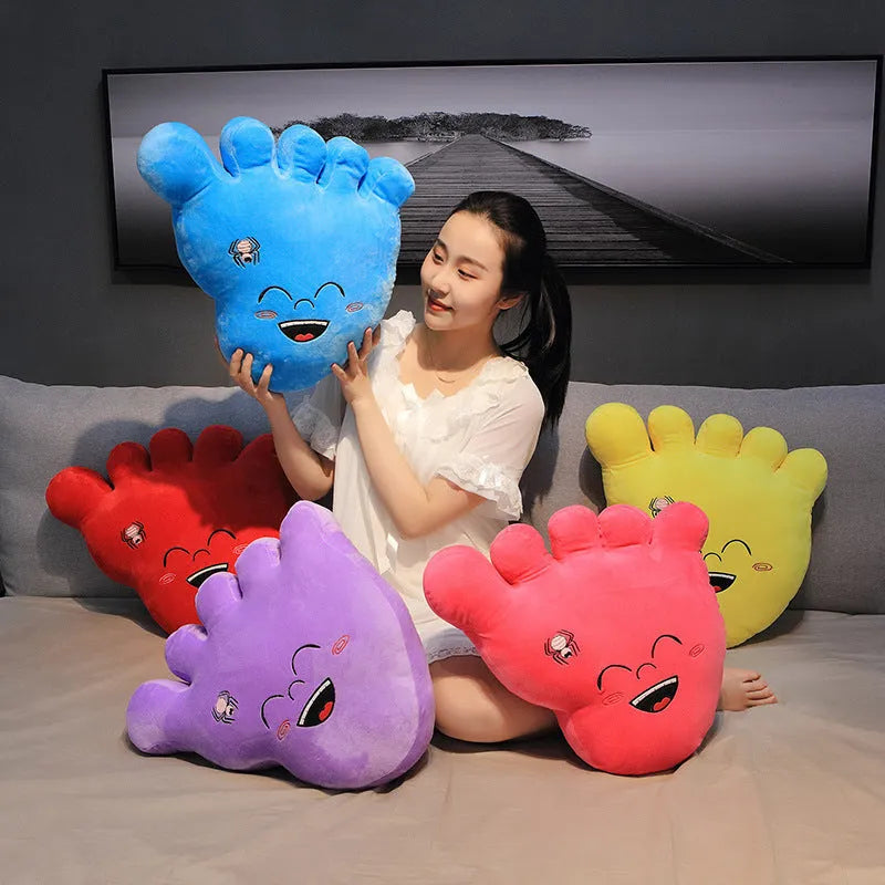 Creative Big Feet Nap Pillow Plush Toys Contented Chang Le