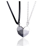 Creative Magnet Necklace Love Heart Broken Men And Women