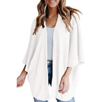 Short Sleeve Waffle Gerson Winter Fleece Women's Cardigan