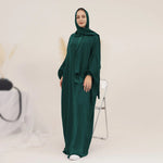 New Muslim Middle East Dubai Turkey Abaya dress Simple Plain Abaya 2024