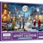 New 24 Boxes Unique Christmas Advent Calendar  2024 Jigsaw Puzzle