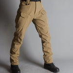 IX7 Shell Tactical Pants Men's Business Shirt Fleece Trousers Pant