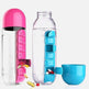 7-Day Pillbox Water Bottle Travel Organizer - EX-STOCK CANADA