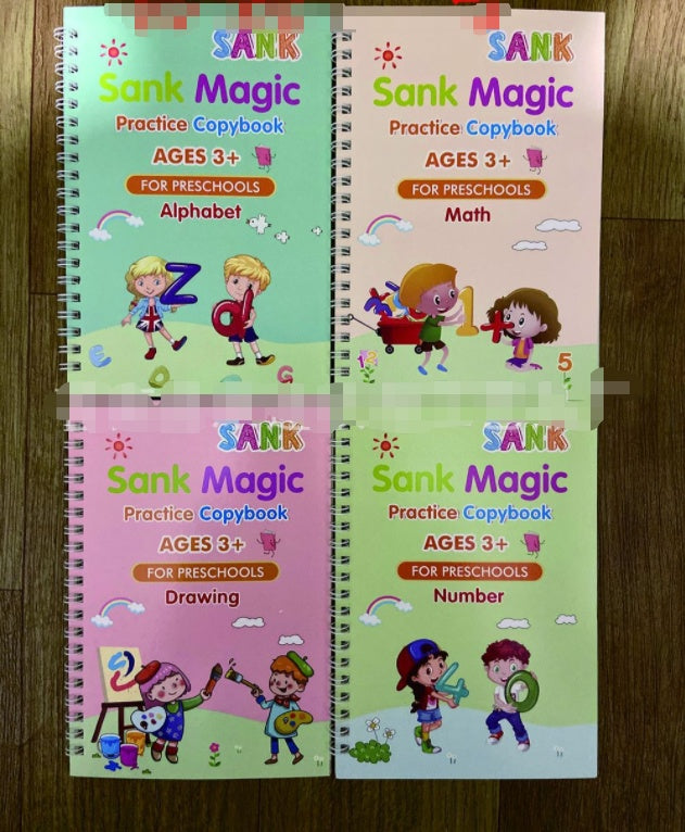 Children Sank Magic Copybook Kids Magic Calligraphy Practice Copybook