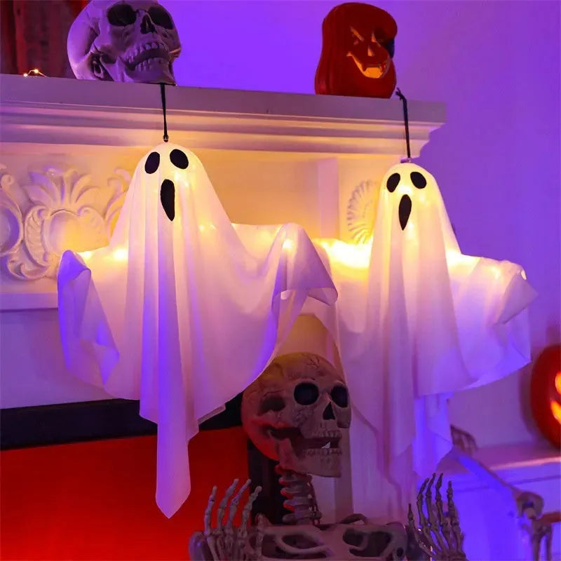 Accesorios de decoración fantasma de Halloween Scream Ghost