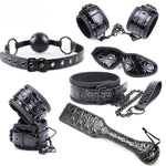 Conjunto de tuberías de hierro de esposas para el juego erótico femenino BDSM Kit de set de esclavitud completa