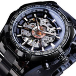 Forsining Watch Men's Fashion Casual Classic Popular Waterproof Manual Mechanical Watch