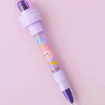 12 Color Bubble Crayon Painting Graffiti Seal for Children