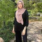 Muslim 2 piece set  Middle East Dubai Two Pant Suit Muslim Co ord  2 piece set