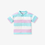 Polo Shirt  for boys Short Sleeve Striped  cotton shirt for baby boys