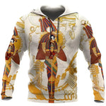 Men's Gothic Printed Street Fashion Classic Hoodie Pullover