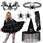 Halloween Witch Accessories Props Costume Set 5 pcs