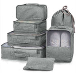 7pc Packing Cubes Luggage Storage Organiser Travel Bags - EX-STOCK CANADA