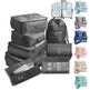 8 piece Set Luggage Divider Travel Storage Clothes Packing Cube Bag - EX-STOCK CANADA