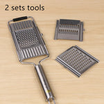 Stainless Steel Grater, Vegetable And Fruit Slicer, Peeler