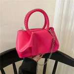 Portable Fashion Cloud Underarm Handbag Chain Crossbody Bag