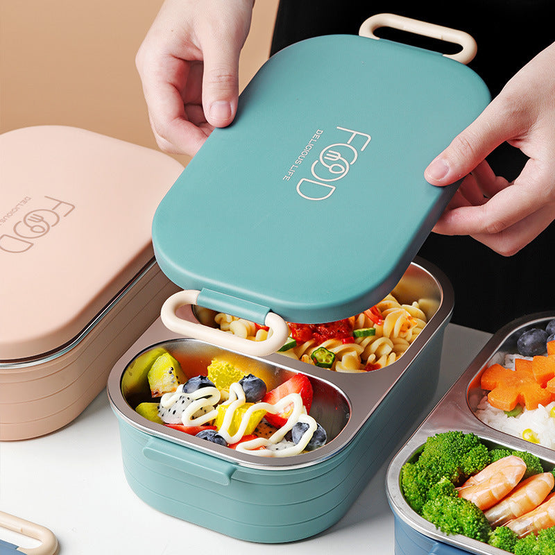 304 stainless steel Bento lunch Thermal Insulated Lunch Box