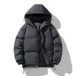 Men's Hoodie Padded Coat Thickened Cotton-padded Clothes Loose Casual Cotton-padded Jacket