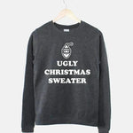 Women's Ugly Christmas Sweater Sweatshirt Bah Humbug Funny