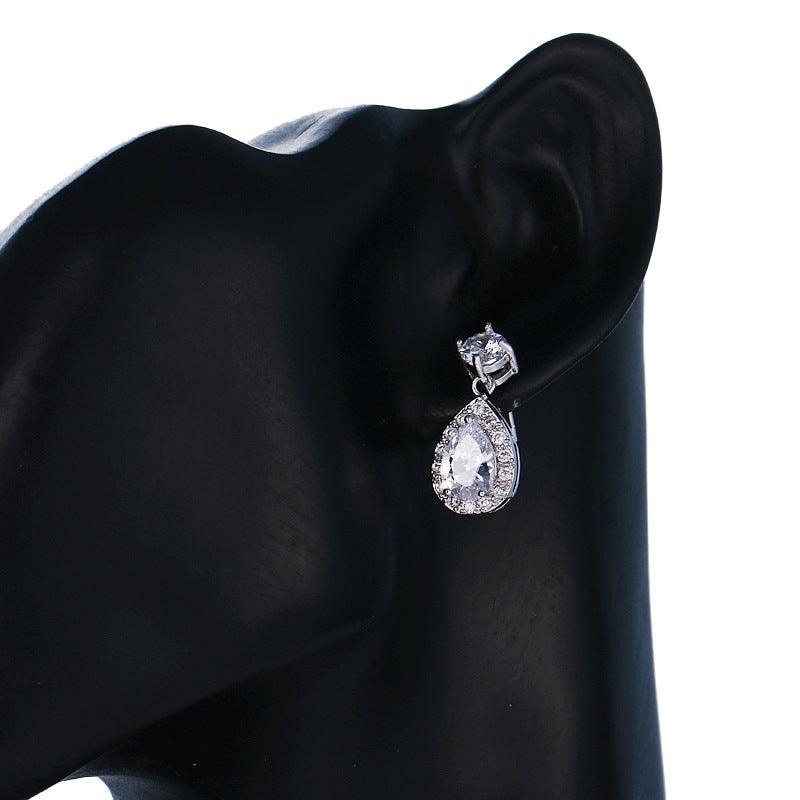 925 Sterling Silver Ear Needle Hypoallergenic Pearl drop Earrings For Women - EX-STOCK CANADA