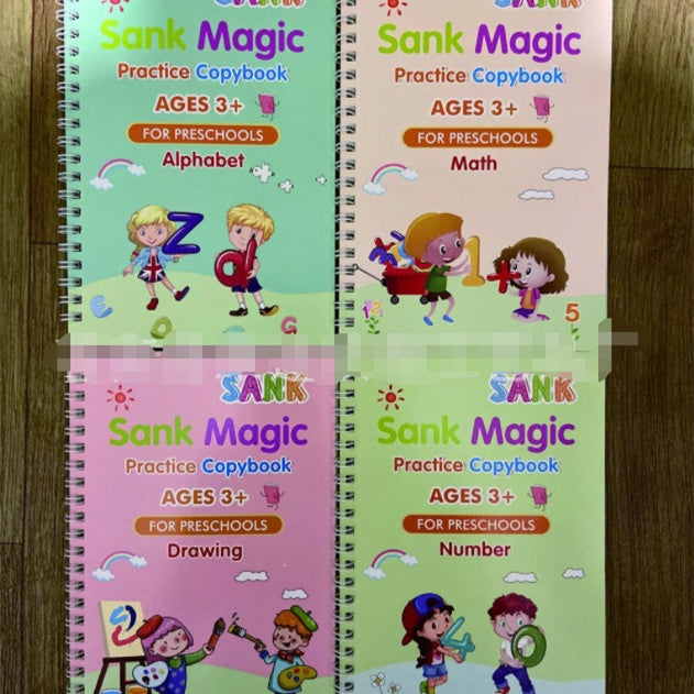 Children Sank Magic Copybook Kids Magic Calligraphy Practice Copybook