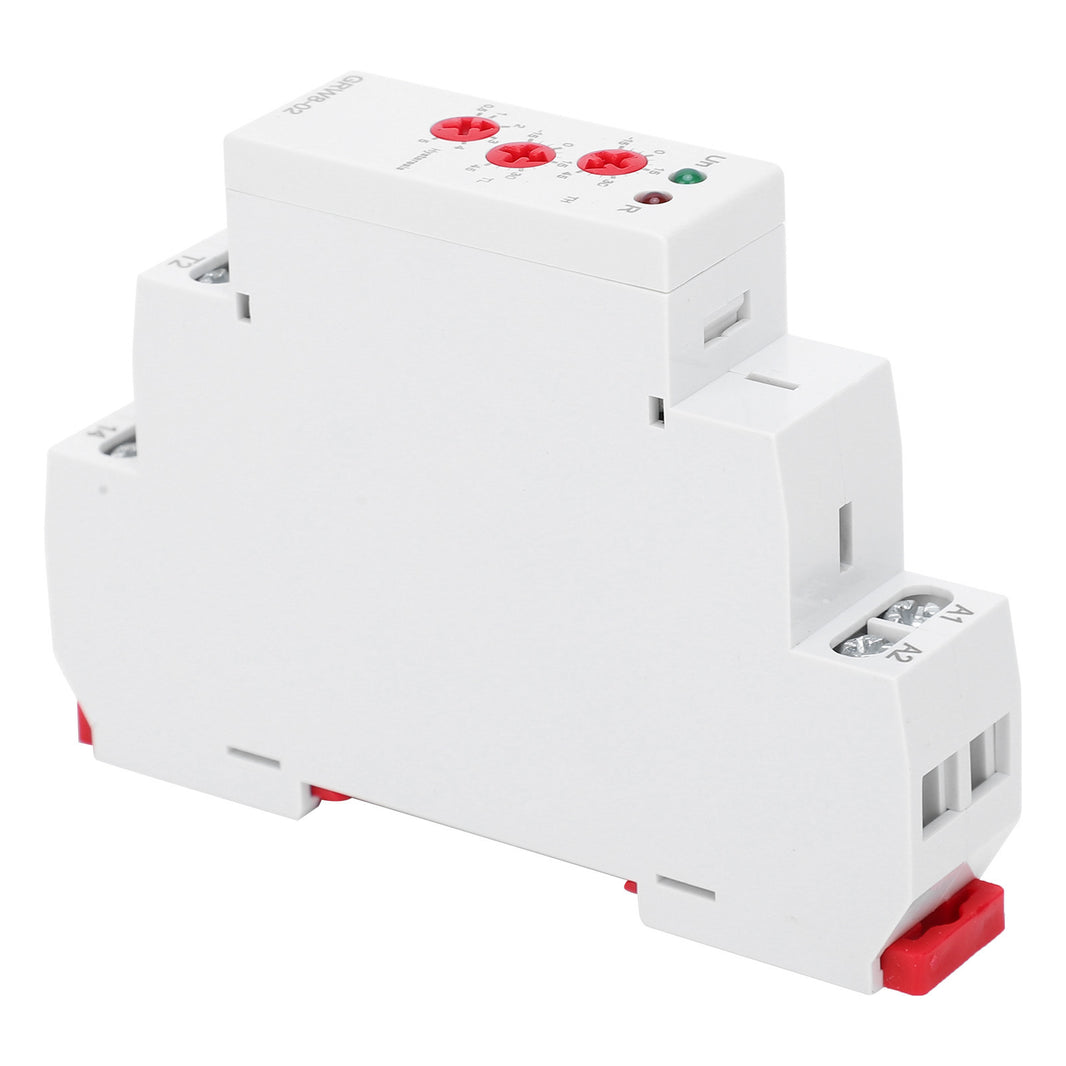 Temperature Control Relay DIN Rail Installation with Test Probe GRW8-02 AC/DC 24V-240V