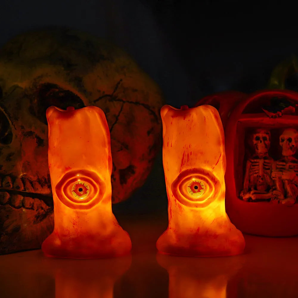 Buy Halloween Blood Eye Lamp LED Electronic Light-emitting Candle Light