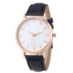 Unisex Leather quartz watch