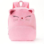 Cartoon Animal Plush Children's School  Backpack for Kids